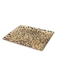 Capsule Leopard Tray - Brown
