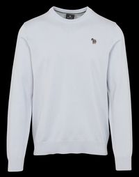 Paul Smith - Pull col rond en coton bio - Taille XL - Gris