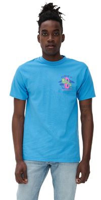 Obey Obey Dream Construction Tee Azure Blue M
