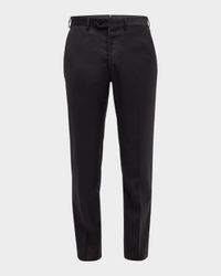 Men's Solid Wool Trousers