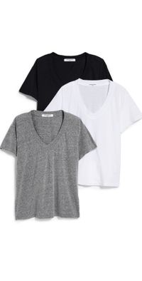 perfectwhitetee Hendrix Tee 3 Pack Essential M