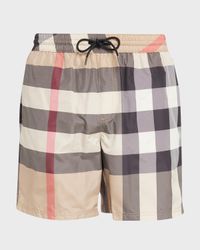Men's Guildes Vintage Check Swim Shorts