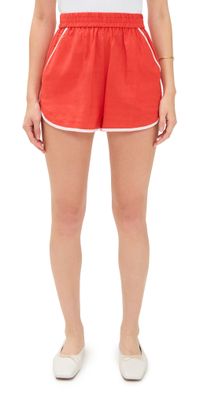 Dress To Contrast Shorts Guara Red/Off White 2