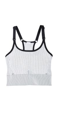 Ingrid & Isabel Active Seamless Nursing Bra Black/White Combo L