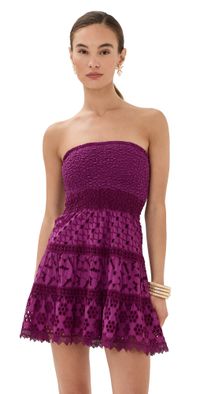 Temptation Positano Albegna Dress Aubergine S