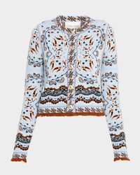 Livi Jacquard Wool-Blend Jacket