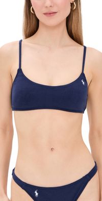 Polo Ralph Lauren Kennedy Bralette Navy Blue S