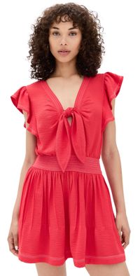 Ramy Brook Araceli Dress Flame M
