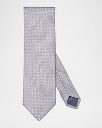 Men's Geometric Silk Tie