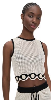 Azulu Rocio Top Ivory L