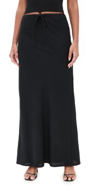WAYF Maxi Skirt Black S