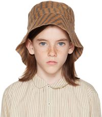Caramel Kids Tan Cedrus Bucket Hat