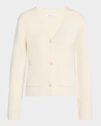 Button-Down Cashmere Cardigan