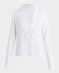 The Tied and True Gauze Top