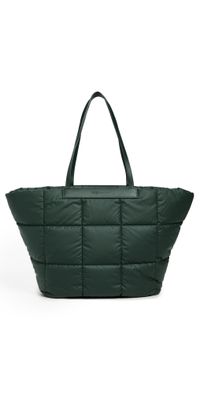 Vee Collective Porter Basque Tote Bottle Green One Size