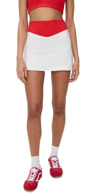 The Upside Pacific Jaynee Mini Skirt White M