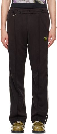 doublet Pantalon de survêtement noir à image