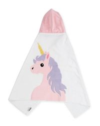 Unicorn Hooded Bath Towel