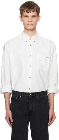 A.P.C. Chemise Mateo blanche
