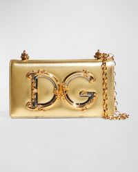DG Girls Metallic Crossbody Bag