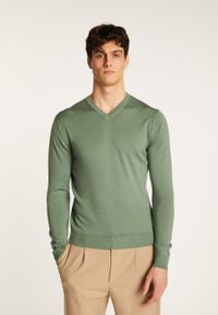 Maison Montagut - Pull en laine mérinos - Taille 2XL - Kaki
