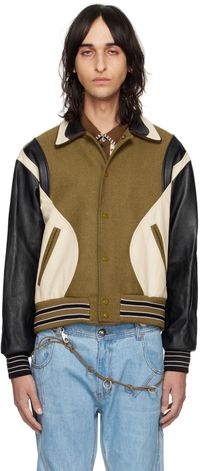 Andersson Bell Green Robyn Leather Jacket