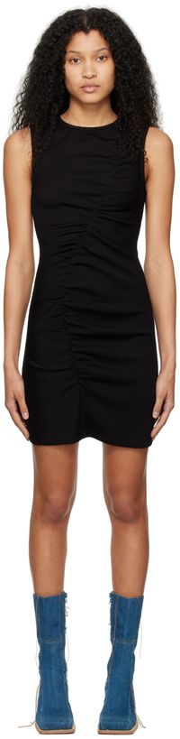 WYNN HAMLYN Black Orchid Minidress