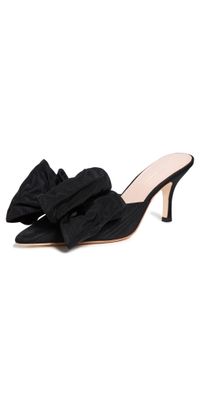 Loeffler Randall Margot Bow Mules Black 7