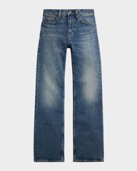 Mid-Rise Bootcut Denim Jeans