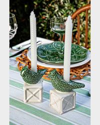 Berry & Thread Bird Topiary Candlesticks, Set of 2