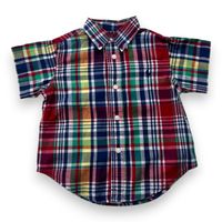 Polo Ralph Lauren - Seconde Main - Chemise bébé rouge - 12 mois - Taille 12M - Rouge