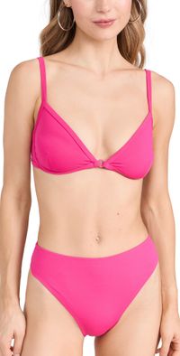 Good American Capri Top Ballerina Pink XS