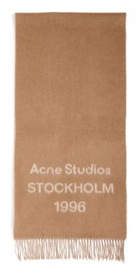 Acne Studios Venus 1996 New Scarf Camel/Ecru One Size