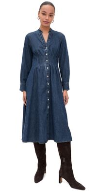 Veronica Beard Jean Arcadia Midi Dress CITY STROLL 12