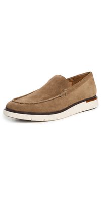 Allen Edmonds Carson Suede Slip On Loafers Tobacco - 227 8.5
