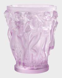 Bacchantes Pink Luster Vase
