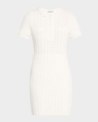 Clairette Short-Sleeve Mini Dress