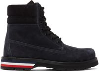 Moncler Black Suede Vancouver Boots