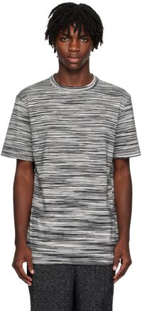 Missoni Black & White Striped T-Shirt