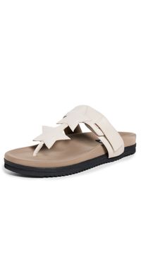 ROAM Star T-Strap Sandals Cement 10