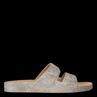 Cacatoes Do Brasil - Mules à paillettes - Taille 41 - Argent