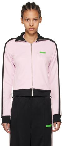 GANNI Pink Sporty Track Jacket