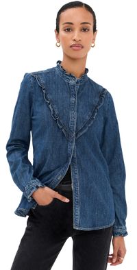Nili Lotan Marcela Shirt Classic Wash XS
