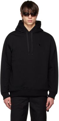 Burberry Black Crystal-Cut Hoodie