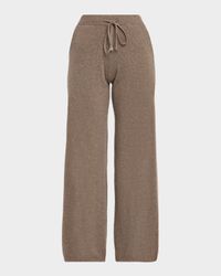 Cashmere Wide-Leg Pants