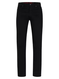 Men's Slim-Fit Jeans In Satin-Stretch Stay Denim - Black - Size 31