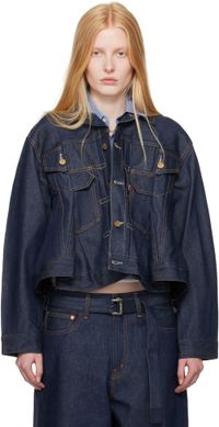 sacai Indigo Levi's Edition Denim Jacket