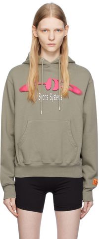 Heron Preston Gray 'HP Sports Systems' Hoodie