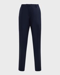Clinton Cropped Stretch Wool Pants