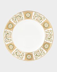 Derby Panel Green Dinner Plate